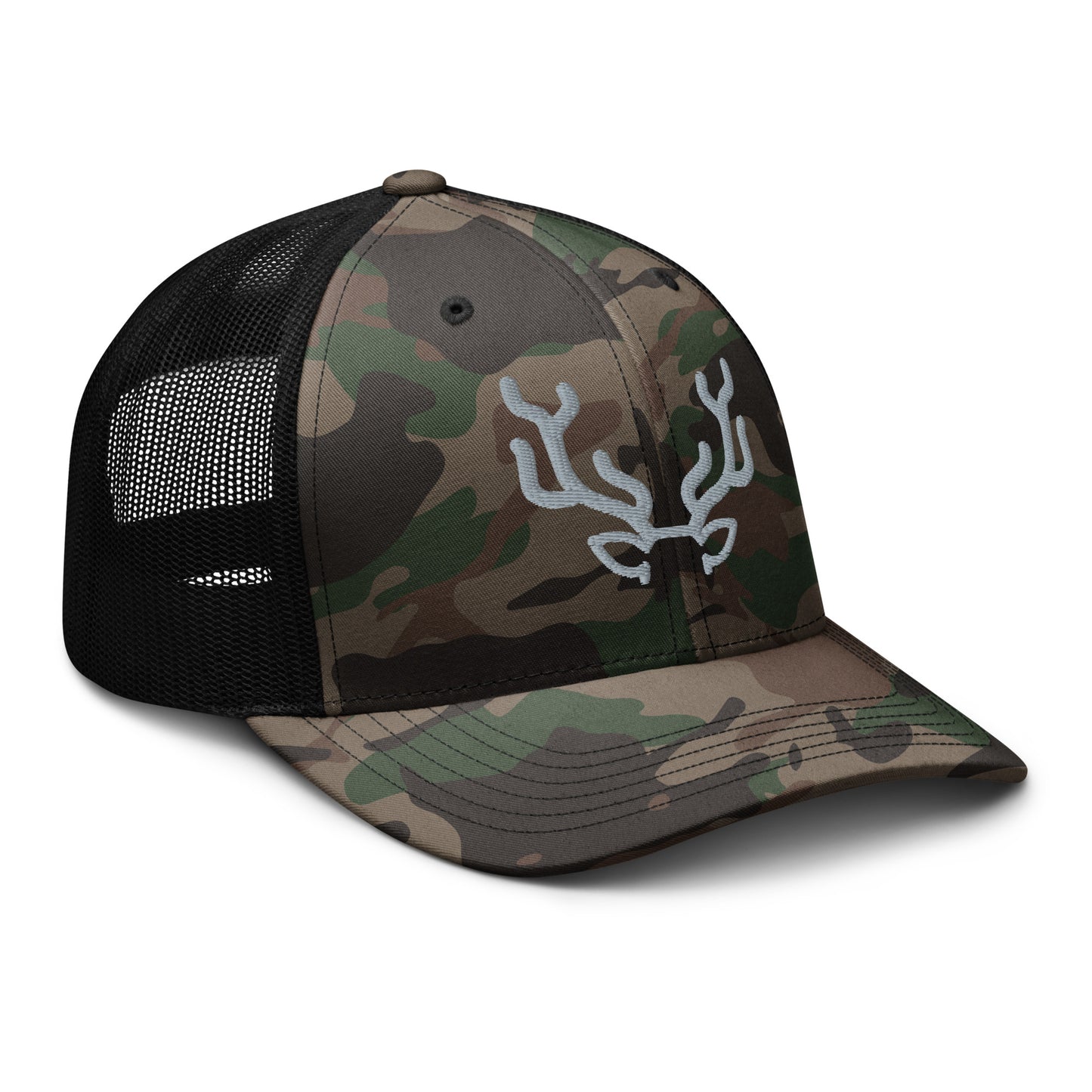 Camouflage trucker hat