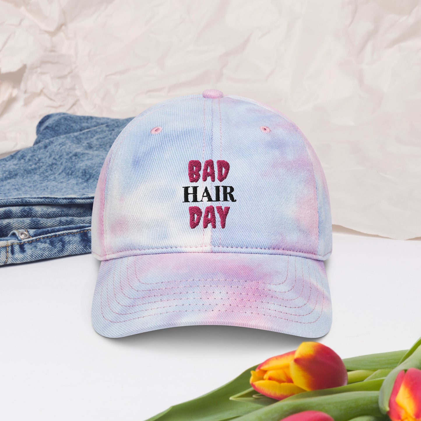 Tie dye hat