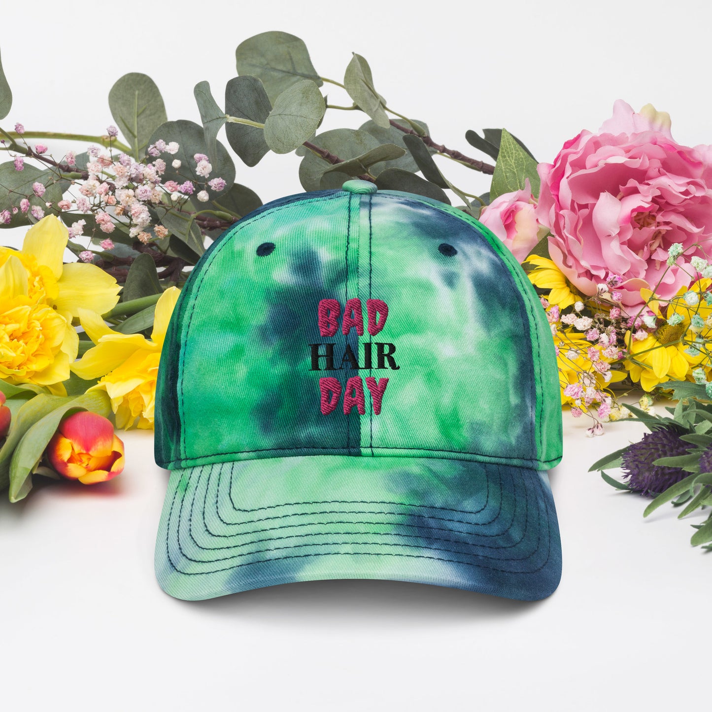 Tie dye hat