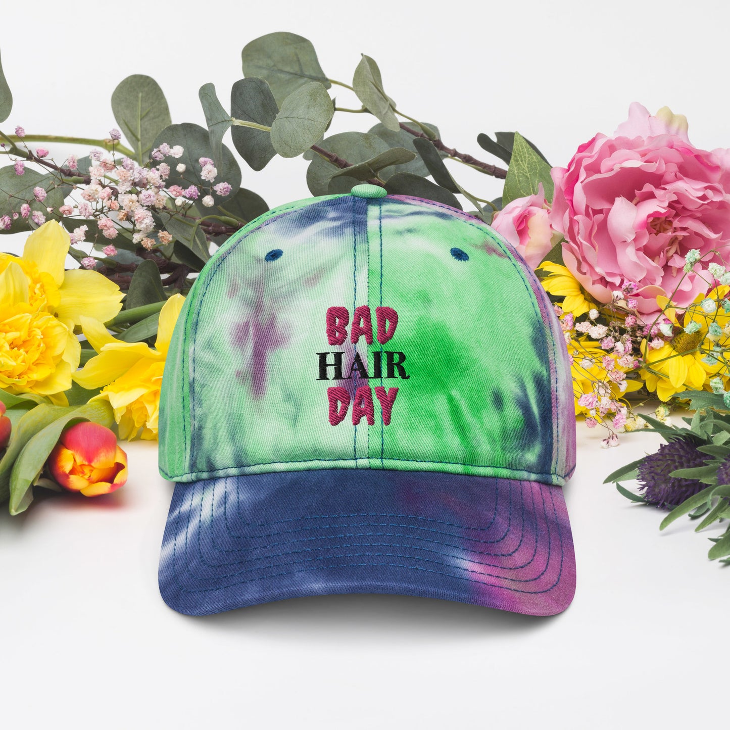 Tie dye hat