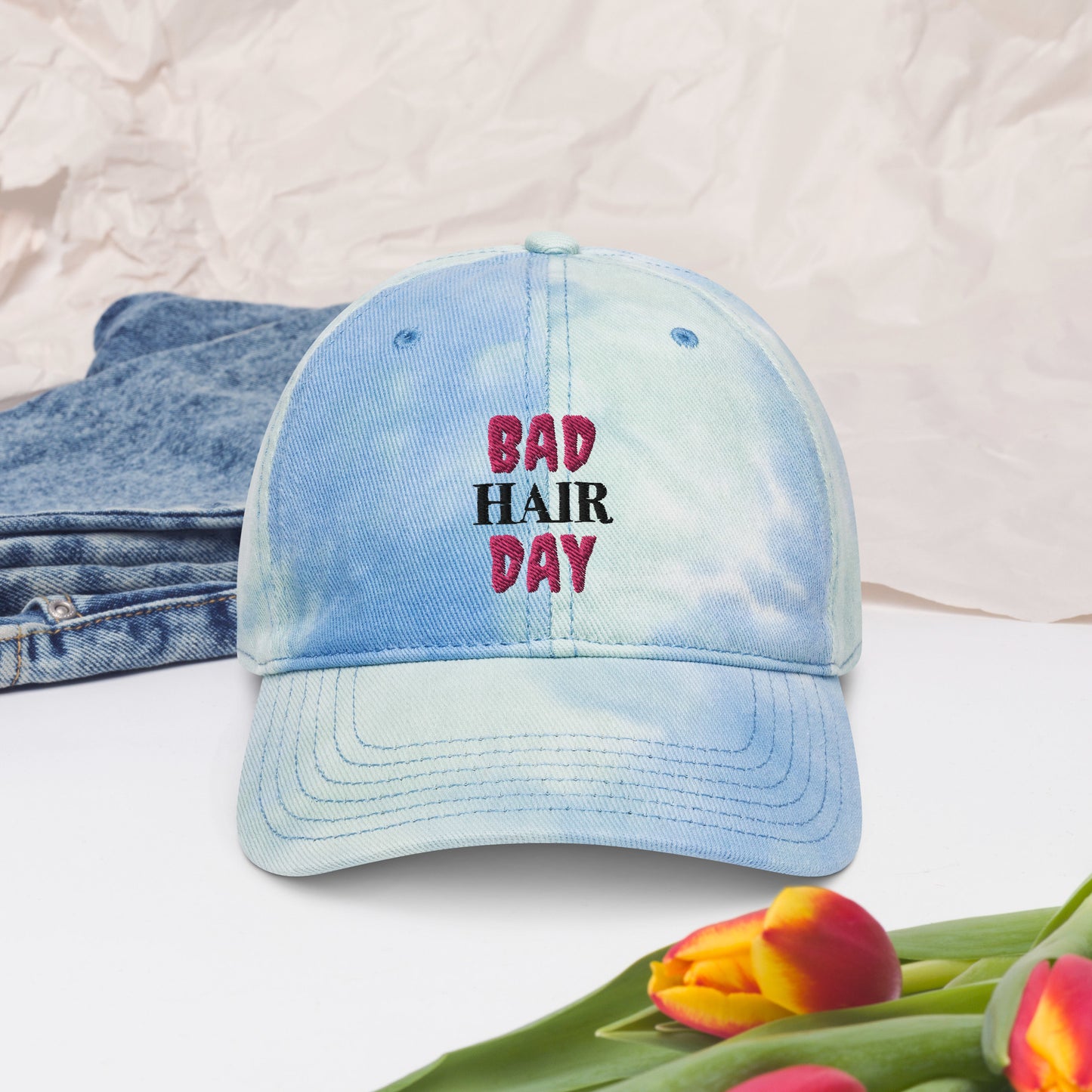 Tie dye hat