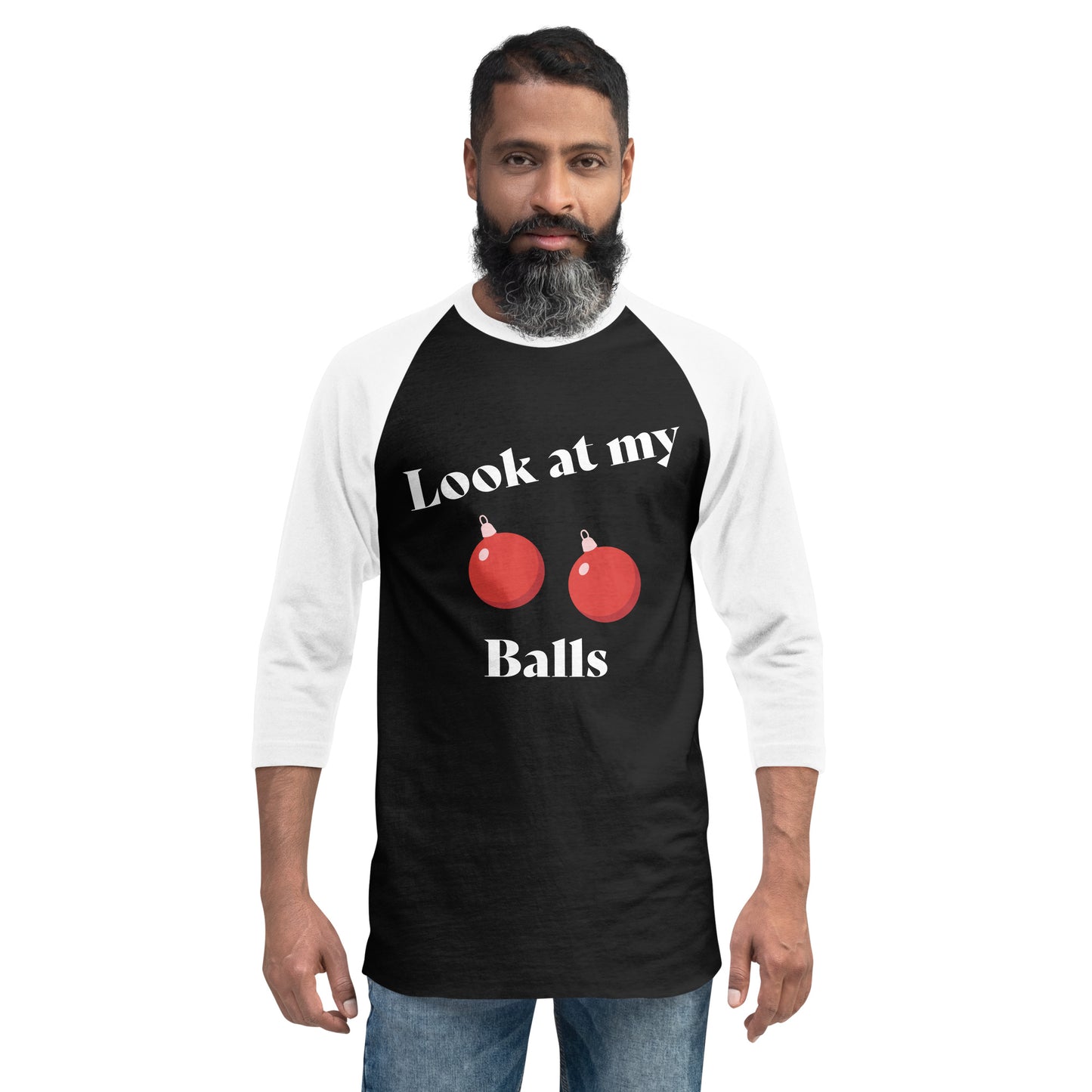 3/4 sleeve raglan shirt