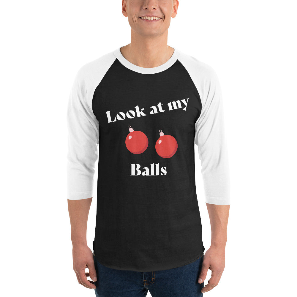 3/4 sleeve raglan shirt