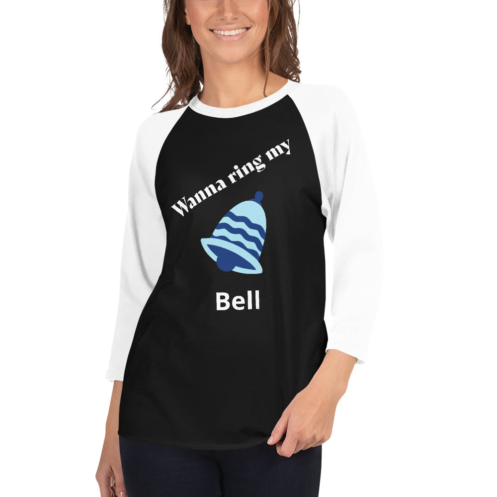 3/4 sleeve raglan shirt