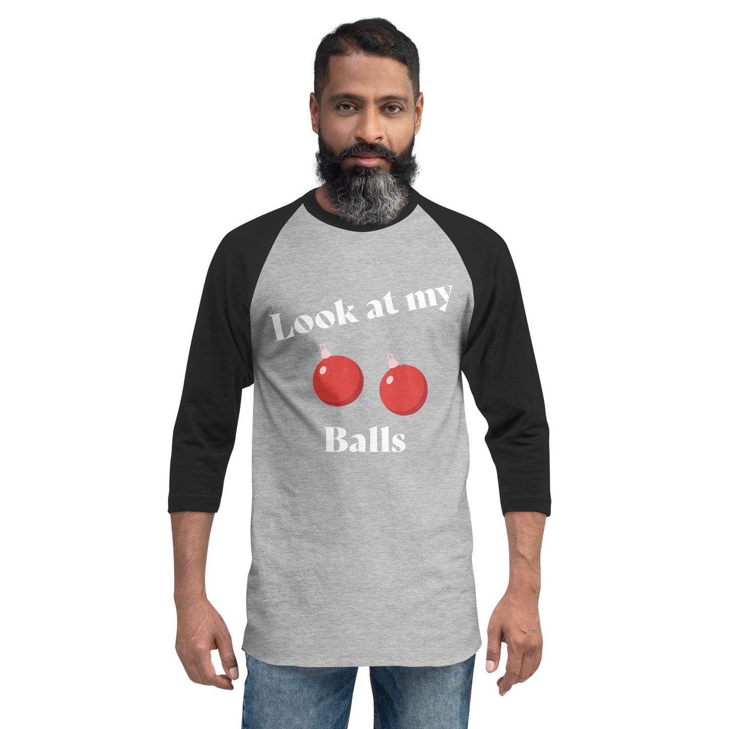 3/4 sleeve raglan shirt