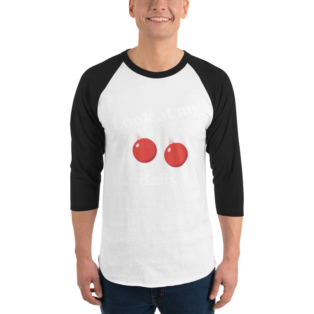 3/4 sleeve raglan shirt
