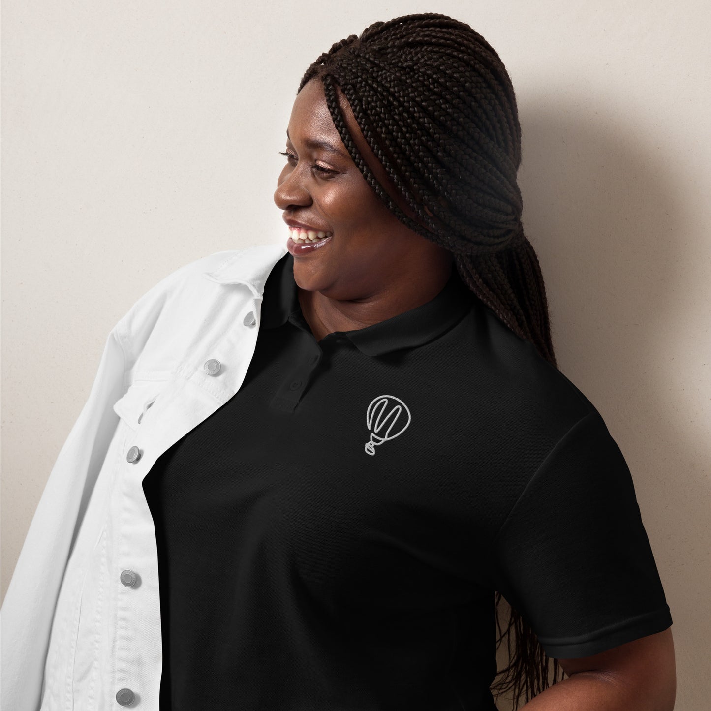 Women’s pique polo shirt