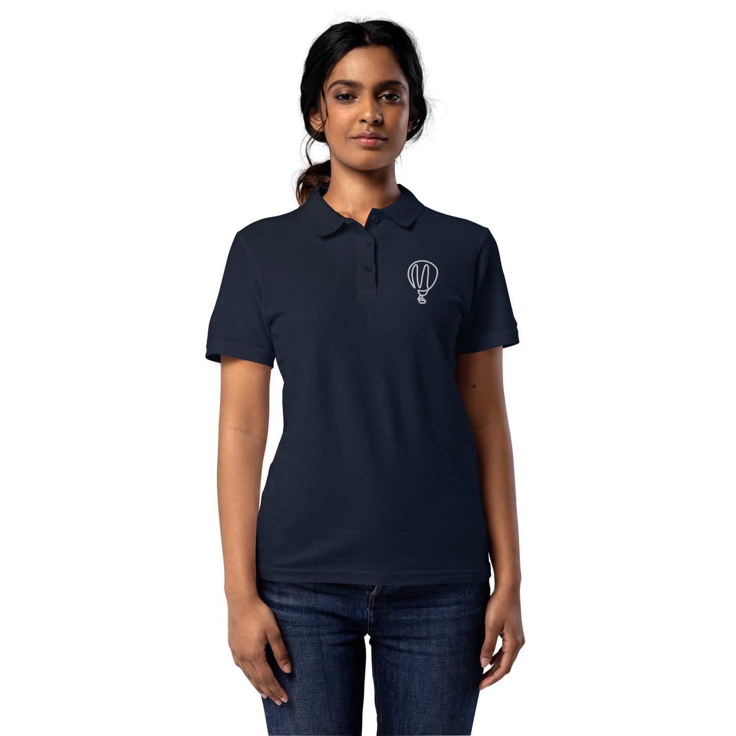 Women’s pique polo shirt